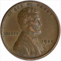 1924 Lincoln Cent EF Uncertified