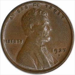 1927-D Lincoln Cent EF Uncertified