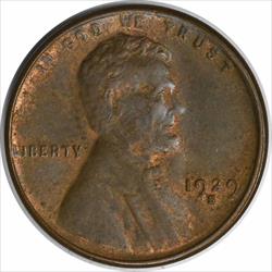 1929-S Lincoln Cent Choice AU Uncertified