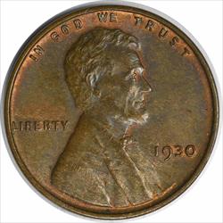 1930 Lincoln Cent MS60 Uncertified