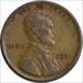 "1921 Lincoln Cent VF Uncertified	"