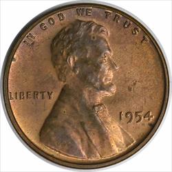 "1954 Lincoln Cent PR60 Uncertified	"