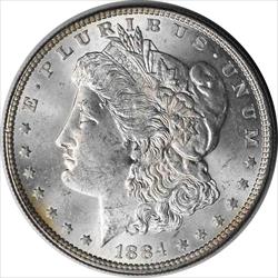 1884 Morgan Silver Dollar MS63 Uncertified