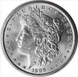 1889 Morgan Silver Dollar MS63 Uncertified