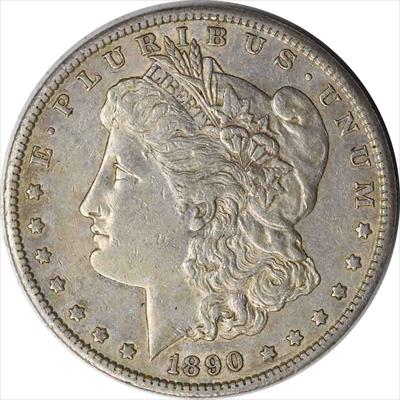 1890-S Morgan Silver Dollar AU Uncertified
