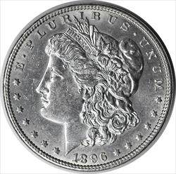 1896 Morgan Silver Dollar AU Uncertified