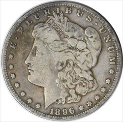 1896-S Morgan Silver Dollar F Uncertified