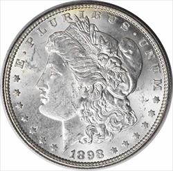 1898 Morgan Silver Dollar MS60 Uncertified