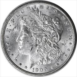 1900 Morgan Silver Dollar MS60 Uncertified
