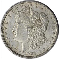1902 Morgan Silver Dollar AU Uncertified