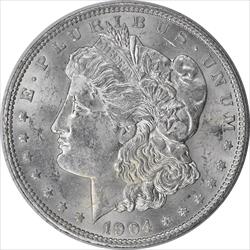 1904-O Morgan Silver Dollar MS60 Uncertified