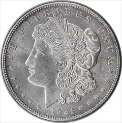 1921-D Morgan Silver Dollar AU Uncertified
