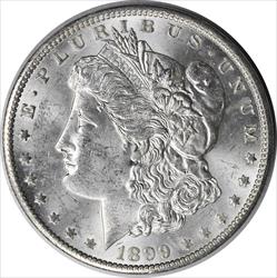 1899-O Morgan Silver Dollar MS60 Uncertified