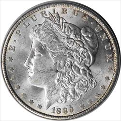 1889 Morgan Silver Dollar MS60 Uncertified