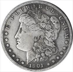 1901-S Morgan Silver Dollar F Uncertified