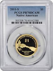 2011-S Sacagawea Dollar PR70DCAM PCGS