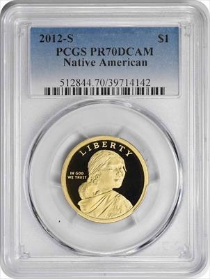 2012-S Sacagawea Dollar PR70DCAM PCGS