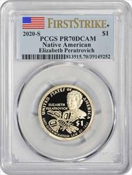2020-S Sacagawea Native American Dollar PR70DCAM First Strike PCGS
