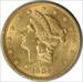 1904 $20 Gold Liberty Head AU58 Uncertified #123