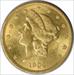 1904 $20 Gold Liberty Head AU58 Uncertified #124