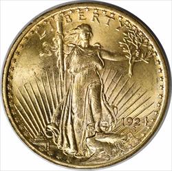 1924 $20 Gold St. Gaudens MS63 Uncertified #231