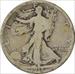 1918-D Walking Liberty Silver Half Dollar VG Uncertified