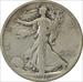 1918-S Walking Liberty Silver Half Dollar F Uncertified