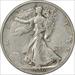 1936-S Walking Liberty Silver Half Dollar EF Uncertified