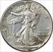 1941 Walking Liberty Silver Half Dollar AU Uncertified