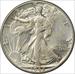 1942 Walking Liberty Silver Half Dollar AU Uncertified