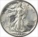 1942 Walking Liberty Silver Half Dollar MS63 Uncertified