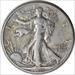 1943 Walking Liberty Silver Half Dollar EF Uncertified