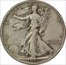 1936 Walking Liberty Silver Half Dollar VF Uncertified