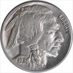 1934-D Buffalo Nickel AU Uncertified