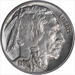 1935-P Buffalo Nickel AU Uncertified