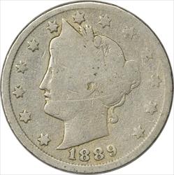 1889 Liberty Nickel G Uncertified