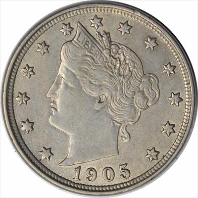 1905 Liberty Nickel AU Uncertified