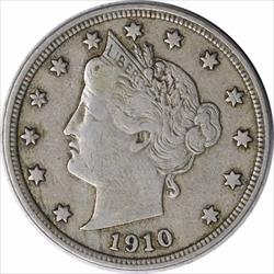 1910 Liberty Nickel VF Uncertified