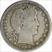 1908-S Barber Silver Quarter VG Uncertified
