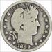 1899-O Barber Silver Quarter G Uncertified