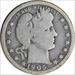 1905-O Barber Silver Quarter VG Uncertified