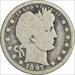 1897-O Barber Silver Quarter G Uncertified