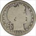1899-S Barber Silver Quarter AG Uncertified