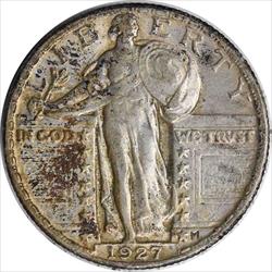 1927 Standing Liberty Silver Quarter AU Uncertified