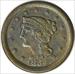 1854 Large Cent EF Uncertified