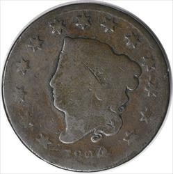 1824/2 Large Cent AG Uncertified