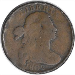 1802 Large Cent AG Uncertified