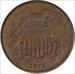 1870 Two Cent Piece G Uncertified