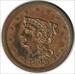 1849 Half Cent AU Slider Uncertified #112