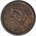 1850 Half Cent AU Uncertified #242